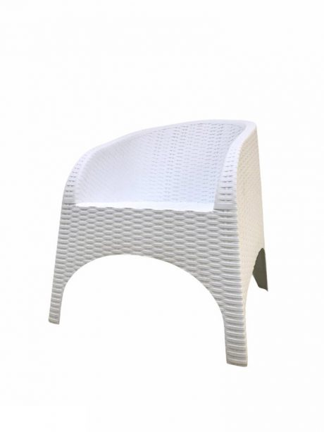 King Chair H70-L65-W70CM-WHITE