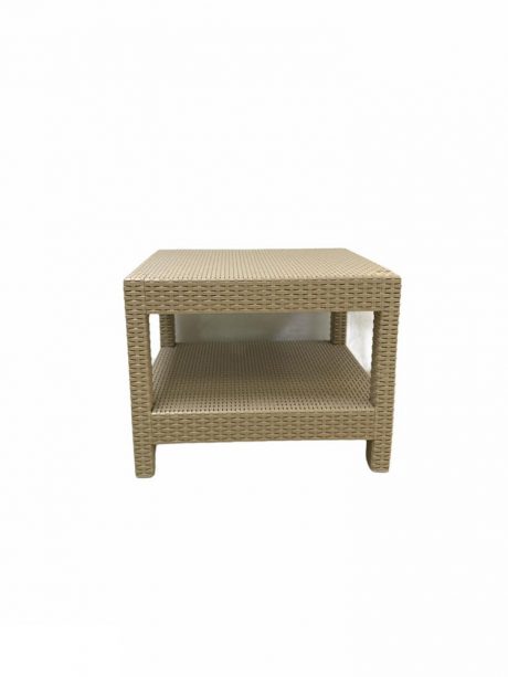 King Rattan Table H46-L60-W60CM-BEIGE