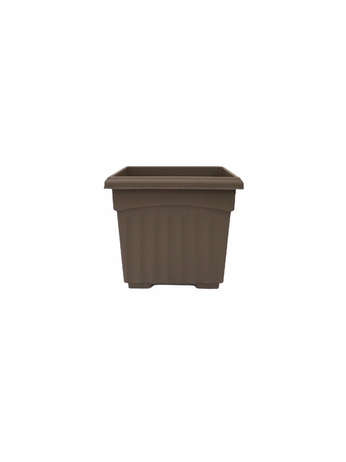 Baba BI-SQ-200 Pot Zen Brown H17xW20cm