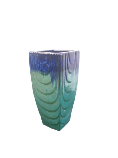 CERAMIC POT TWO COLOR 26X58CM