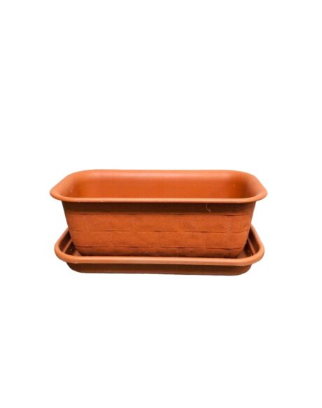 Spanish Cotta Rec. Pot H10 X L26 X W13cm