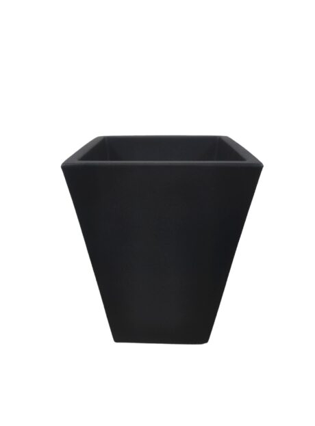TALL SQUARE CONE 28X28X36CM BLACK