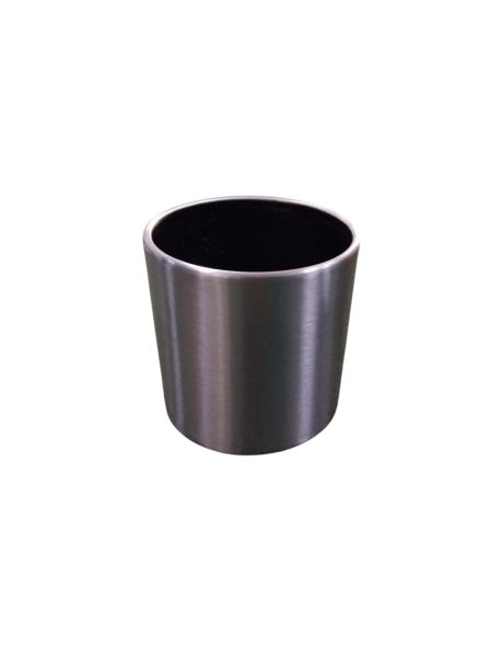 ALUMINIUM POT ROUND SILVER 7" (17CM)