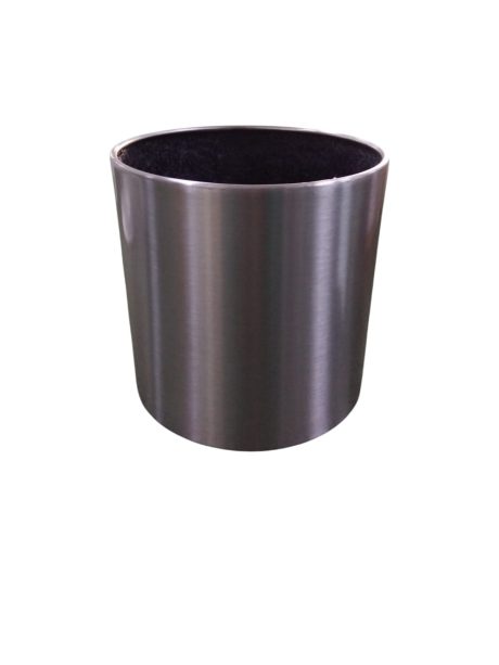 ALUMINIUM POT ROUND SILVER 13" (33CM)