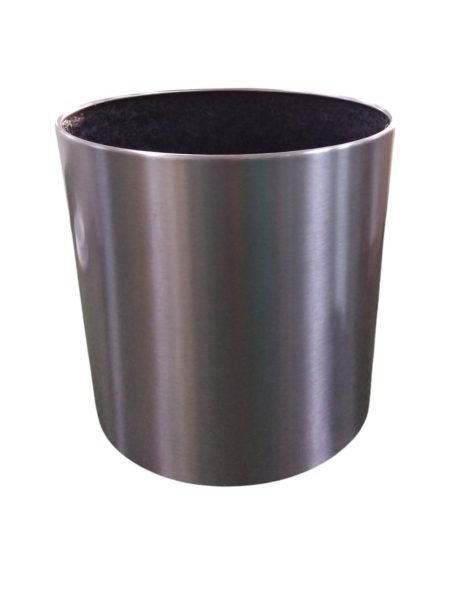 ALUMINIUM POT ROUND SILVER 16″ (40CM)