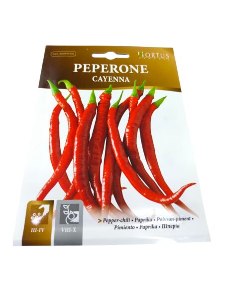 Hortus Chili Papper Cayenna 1gr