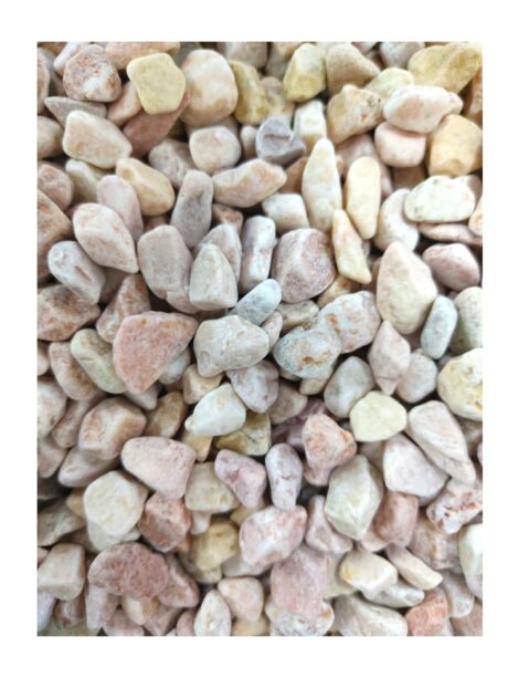 Pebble Chips Beige 8-12mm 20kg Bag